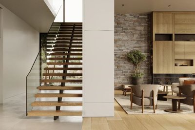 Exclusive Bodrum Property For Sale - Ultra-modern staircase