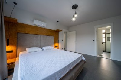 A Stylish Uzumlu Bungalow For Sale - A spacious double bedroom