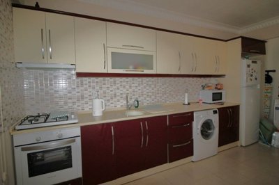 An Unmissable Two-Bed Apartment In Didim For sale - A modern fully fitted kitchen