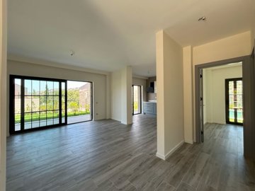 A Beautiful Duplex Villa In Bodrum For Sale - A modern, open-plan living area