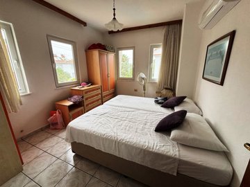 A Charming Traditional Dalyan Property For Sale - A spacious double bedroom with balcony