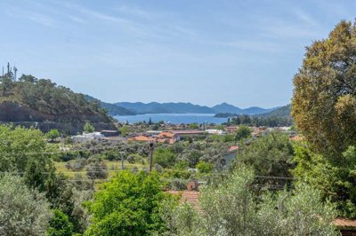 Pristine Semi-Detached Gocek Property in Fethiye For Sale - Views from the property, where blue meets green