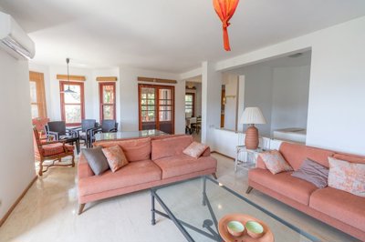 Pristine Semi-Detached Gocek Property in Fethiye For Sale - A light and airy lounge
