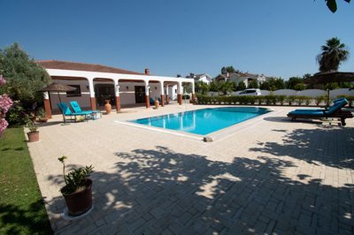 A Gorgeous Bespoke Calis Bungalow For Sale - Huge sun terraces encompassing the private pool