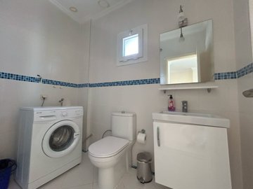 An Outstanding Bodrum Property For Sale - Entrance floor WC with washing machine