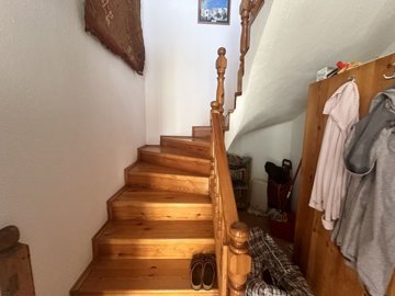 A Traditional Country House For Sale In Turkey - Traditional wooden staircase