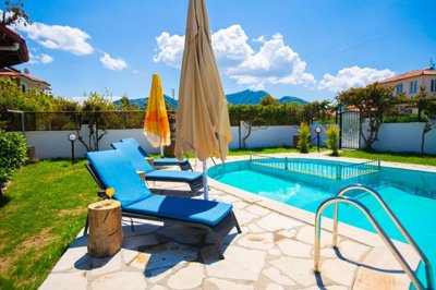 A Colorful Dalyan Villa For Sale With A Private Pool - Private pool and sun terraces