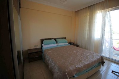 A Lovely Value For Money Didim Apartment For Sale – Double bedroom with balcony