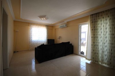 A Lovely Value For Money Didim Apartment For Sale – View from the kitchen to the lounge area