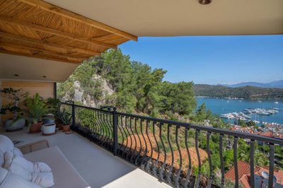 A Magnificent Sea View Fethiye Property For Sale - A prime spot for relaxing