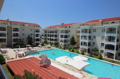 A Good-Sized 3-Bedroom Didim Property For Sale – Main view of the complex with many on-site facilities