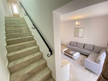 Adorable 3-bedroom semi detached Triplex villa for sale - Staircase and lounge