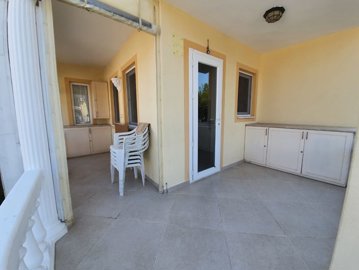 A lovely Ground-Floor Apartment in Dalyan For Sale - Veranda with built-in BBQ