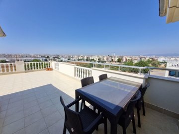 Newly-Built Duplex Apartment Is For Sale In Didim – Seating set on the terrace