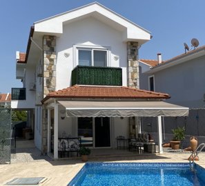 A Flawless Modern Dalyan Property For Sale In Turkey - Main view of the duplex villa