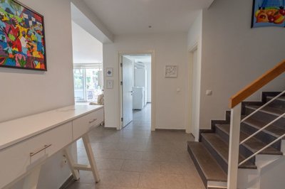 A Seafront Duplex Apartment For Sale in Fethiye - Entrance hallway