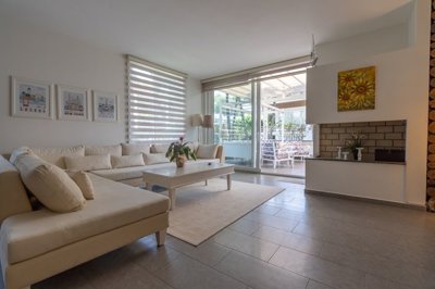 A Seafront Duplex Apartment For Sale in Fethiye - Gorgeous lounge with modern furnishings