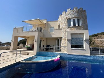 Exquisite  Villa For Sale With Sea Views Near Bodrum - Main view of triplex private villa