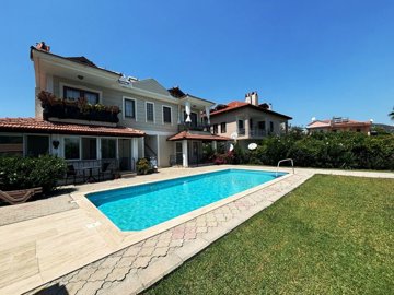 Must-View Ground Floor Apartment For Sale In Dalyan - Large communal terraces and pool