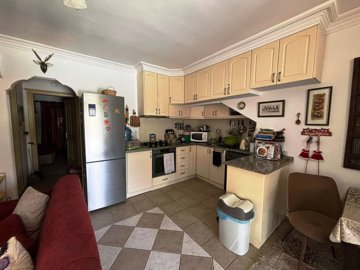 Must-View Ground Floor Apartment For Sale In Dalyan - Fully fitted kitchen