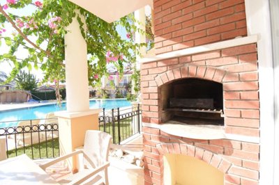 Pretty Semi-Detached Property For Sale - Brick built BBQ