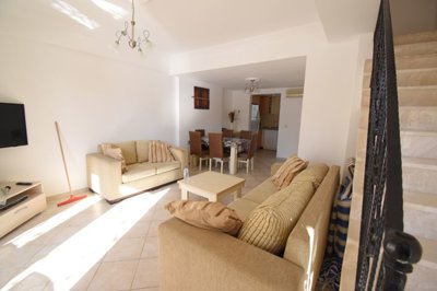 Pretty Semi-Detached Property For Sale - View from the stairs through to the kitchen