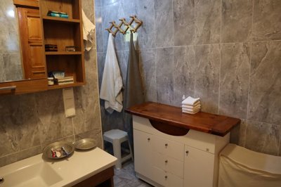 Nestled Within Nature, A Unique Bungalow With Workshop In Koycegiz, Dalyan For Sale - Modern units in the bathroom