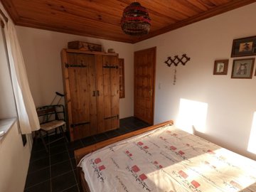 Nestled Within Nature, A Unique Bungalow With Workshop In Koycegiz, Dalyan For Sale - Traditional double bedroom