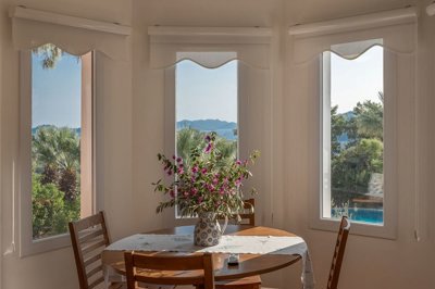 Alluring Hillside Property For Sale in Gocek, Fethiye - Dining area