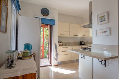 Alluring Hillside Property For Sale in Gocek, Fethiye - Heading into the kitchen