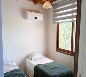 A Gorgeous Fethiye Property In Rural Kadikoy, Seydikemer For Sale - Twin bedroom