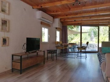 A Gorgeous Fethiye Property In Rural Kadikoy, Seydikemer For Sale - Open-plan living space