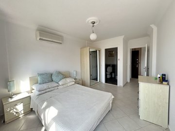 A Pretty Bodrum Apartment For Sale In Mugla, Milas - Double bedroom with ensuite bathroom