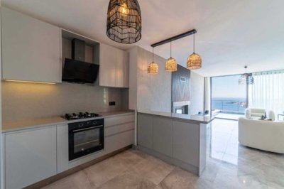 Prestigious Seafront Villas And Apartments In Bodrum – Very modern kitchen with built-in white goods