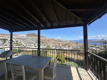  A Sea View Duplex Villa In Bodrum For Sale - Sea views from the bedroom terrace