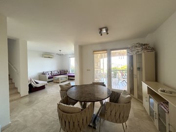 A Sea View Duplex Villa In Bodrum For Sale - A large open-plan living space