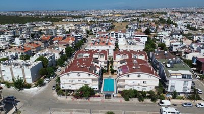 Great-Value Investment Property For Sale In Didim – Ariel view of the complex