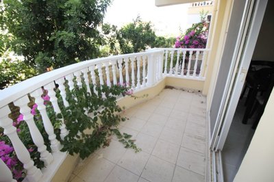 Delightful Furnished Apartment For Sale In Altinkum – Balcony