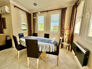 A Traditional Ready To Move Detached Villa In Fethiye For Sale - Dining area