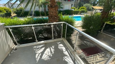 A Bright & Airy Apartment In Antalya For Sale - Balcony from the kitchen