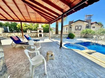 A Charming Detached Villa For Sale In Fethiye - Gorgeous covered sun terrace