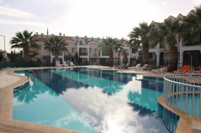 A Fully Furnished Didim Property In Sought After Complex – Large communal swimming pool