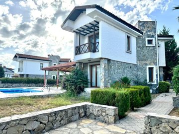 A Traditional Detached Stone Villa For Sale In Fethiye - A stone villa with pretty gardens and private pool