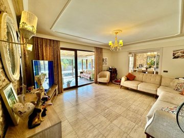 A Exquisite Bespoke Uzumlu Bungalow For Sale - Vast lounge with access to the exterior