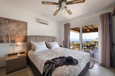 A Magnificent Sea-View Bodrum Property Investment - Master bedroom with sea views and ensuite