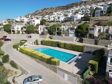 Stunning Nature View Bodrum Apartment For Sale – An established complex with two pools