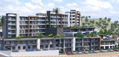 Deluxe Kusadasi Apartments & Villas For Sale - A modern complex with on-site facilities