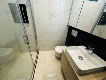 Detached & Semi-Detached Smart-Home Villas In Kusadasi - Shower and WC