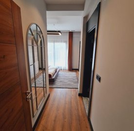 Kusadasi Luxurious Apartments with On-Site Facilities Are For Sale - Hallway leading to the bedroom