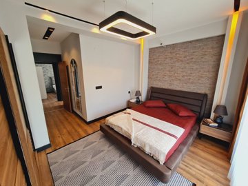 Kusadasi Luxurious Apartments with On-Site Facilities Are For Sale - Master bedroom with ensuite bathroom